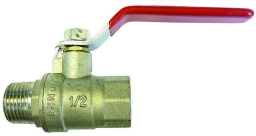 FT Pro - 2024-1808 1/4" BSPP Male/Female Brass Ball Valve - pneumaticsystems