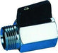 FT Pro - BE4003-04 1/4" BSPP Male/Female Mini Ball Valve - pneumaticsystems