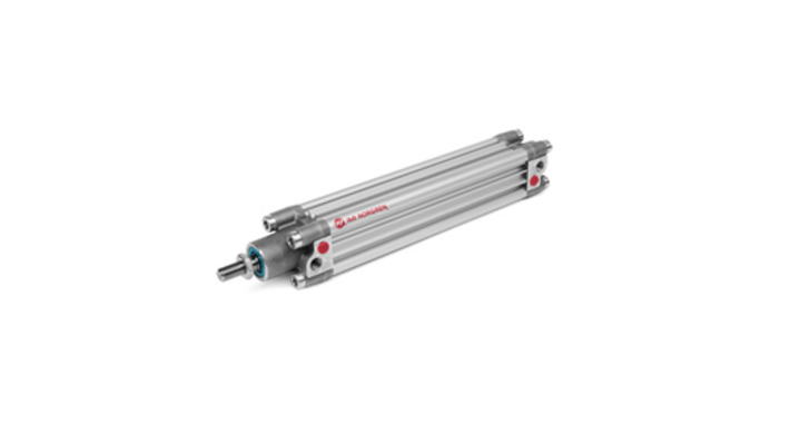 Norgren PRA/802032/M/125, ISOLine profile double acting cylinder, 32mm diameter, 125mm stroke - pneumaticsystems