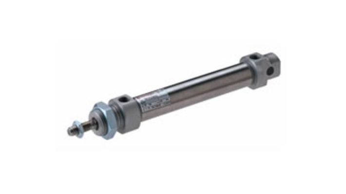 Norgren RM/8025/M/200, ISO roundline double acting cylinder, 25mm diameter, 200mm stroke - pneumaticsystems