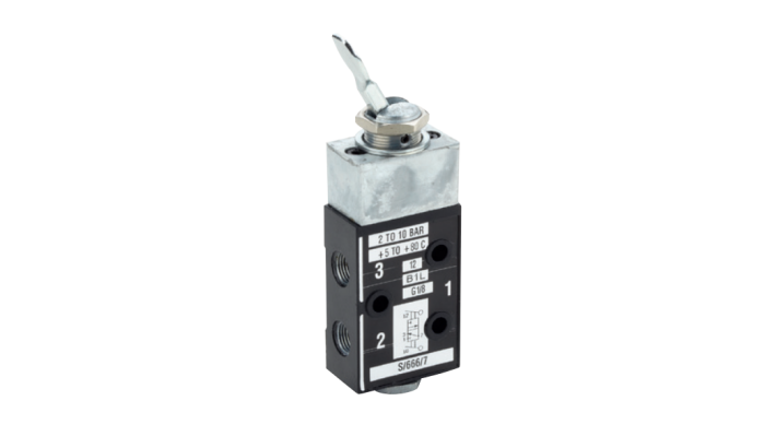 Norgren S/666/7, Inline Valves - Manual/Mechanical - pneumaticsystems