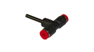 Norgren C00630604, Pneufit C Push-in fitting, Stem tee, Unequal, 6mm, 4mm - pneumaticsystems
