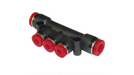 Norgren C00D30804, Pneufit C Push-in fitting, Manifold union, 4mm, 8mm - pneumaticsystems