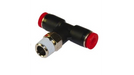 Norgren C01670848, Pneufit C Push-in fitting, Adaptor, Swivel tee female, 8mm, R1/2 - pneumaticsystems