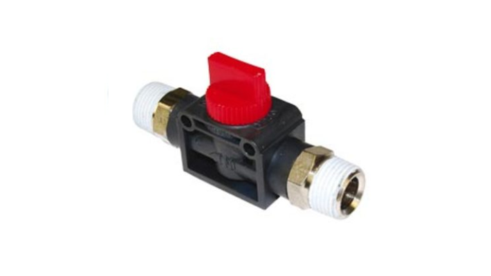 Norgren C01GG4848, Pneufit C Push-in fitting, 3/2 Shut-off valve, R1/2 - pneumaticsystems