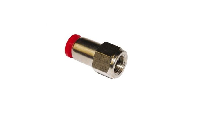Norgren C02260838, Pneufit C Push-in fitting, Adaptor, Straight female, 8mm, G3/8 - pneumaticsystems