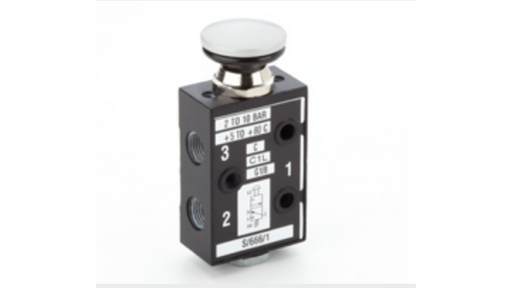 Norgren S/666/1, Inline Valves - Manual/Mechanical - pneumaticsystems