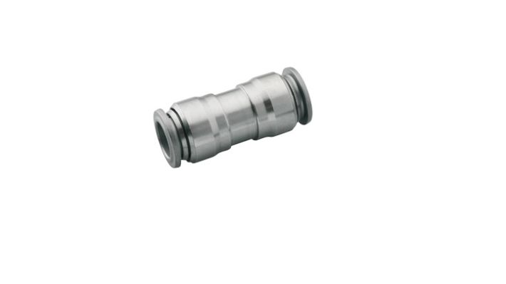 Norgren S00201000, Pneufit S Stainless steel push-in fitting, Connector, Straight, 10mm - pneumaticsystems