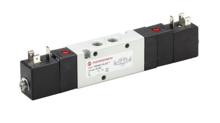 Norgren V60A611A-A313J, Inline Valves - Solenoid - pneumaticsystems
