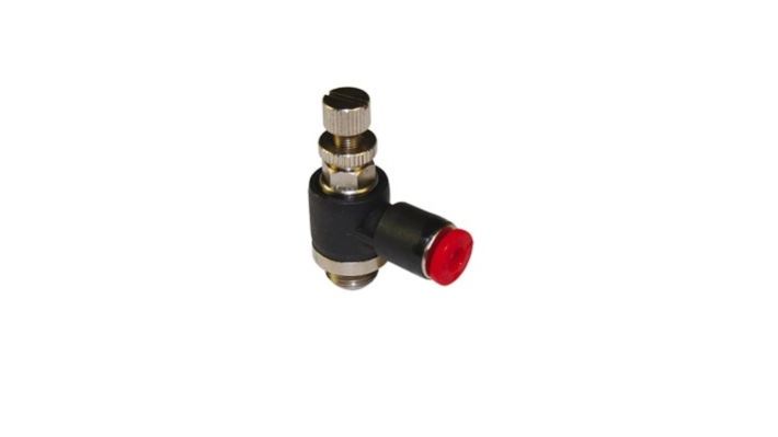 Norgren C0K510848, Pneufit C Push-in fitting, Banjo flow control, regulating out, 8mm, G1/2 - pneumaticsystems