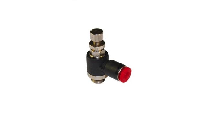 Norgren C0L510405, Pneufit C Push-in fitting, Banjo flow control, In, 4mm, M5 - pneumaticsystems