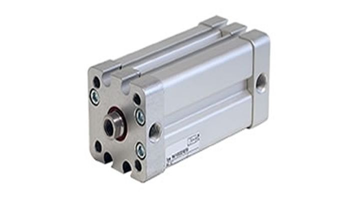 Norgren RA/192050/MX/80, ISO compact double acting cylinder, 50mm diameter, 80mm stroke - pneumaticsystems