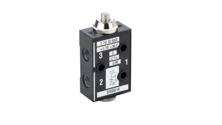 Norgren S/666/14, Inline Valves - Manual/Mechanical - pneumaticsystems
