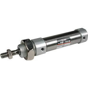 CD85N25-250C-A, C85, C(D)85, ISO Standard Cylinder, Double Acting, Single Rod
