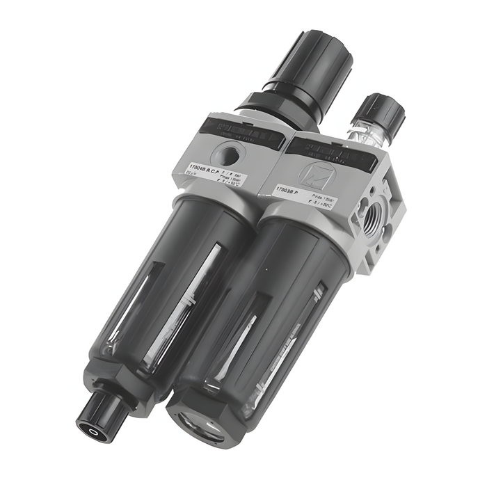 Pneumax 17004B.B.D.P Size 1 Filter/Reg 1/4 20¬µm 0-12 Bar B/P" - pneumaticsystems