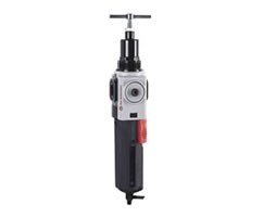 B82G-2AT-QD3-NSN, Excelon Plus Filter/Regulator, 1/4" PTF, T-bar, manual drain, metal bowl, 40µ, non-relieving, 10-246 psi, no gauge