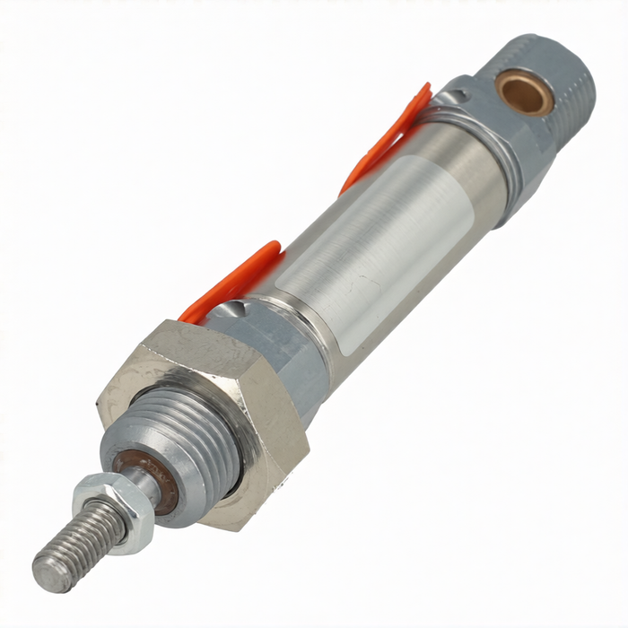 Metalwork - W1810400020 RNDC Stainless Steel Through-Rod Cylinder 40mm Bore 20mm Stroke - pneumaticsystems