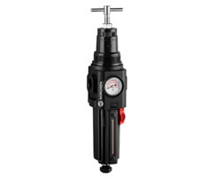 HB84G-3GT-AM1-RSN, Excelon Plus filter/regulator for extreme temperature applications, G3/8, 5µm, 0.7-17 bar, automatic drain, without gauge