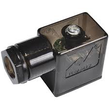 Pneumax 315.12.00 15mm Plug Connector (Faston DIN) 24Vdc LED - pneumaticsystems