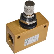 Pneumax 6.01.14/1 1/4 Compact Flow Control Valve Unidirectional" - pneumaticsystems