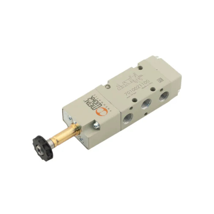 Metalwork - 7020010400 S70 1/4 3/2 Normally Open Pilot/Spring Pneumatic Valve - pneumaticsystems