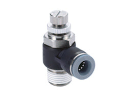 C2VA00428, Banjo flow control, 1/4", 1/4" NPT