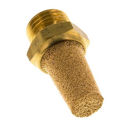 Metalwork - Z297001004 PES Pneumatic Silencer 1/2" Thread - pneumaticsystems