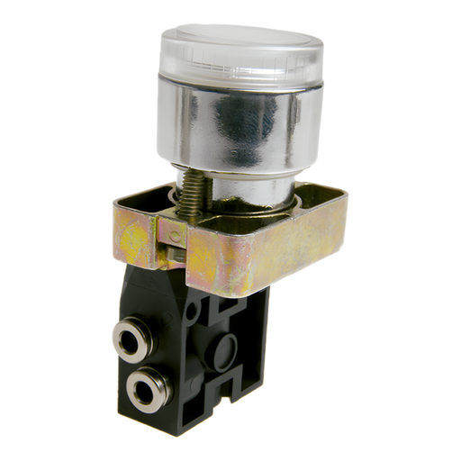 Pneumax 104.22.6.31.L.C - 2/2 Push Button Lateral Normally Closed - pneumaticsystems
