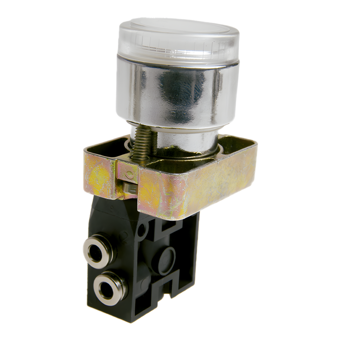 Pneumax 104.22.6.31.L.C - 2/2 Push Button Lateral Normally Closed - pneumaticsystems
