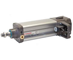 PRA/862040/MIR/213A/125, IVAC Industrial cylinder, 40mm diameter, 125mm stroke, 5/2 Sol/Spring
