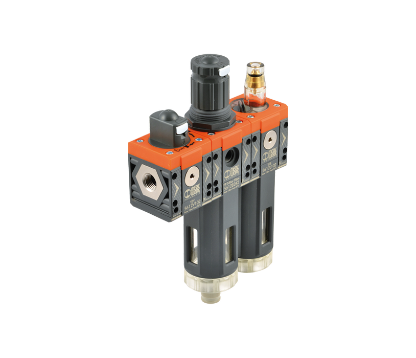 Metalwork - 5612F20L102 Syntesi SY1 1/4 Filter and Lubricator 20 Micron RMSA - pneumaticsystems