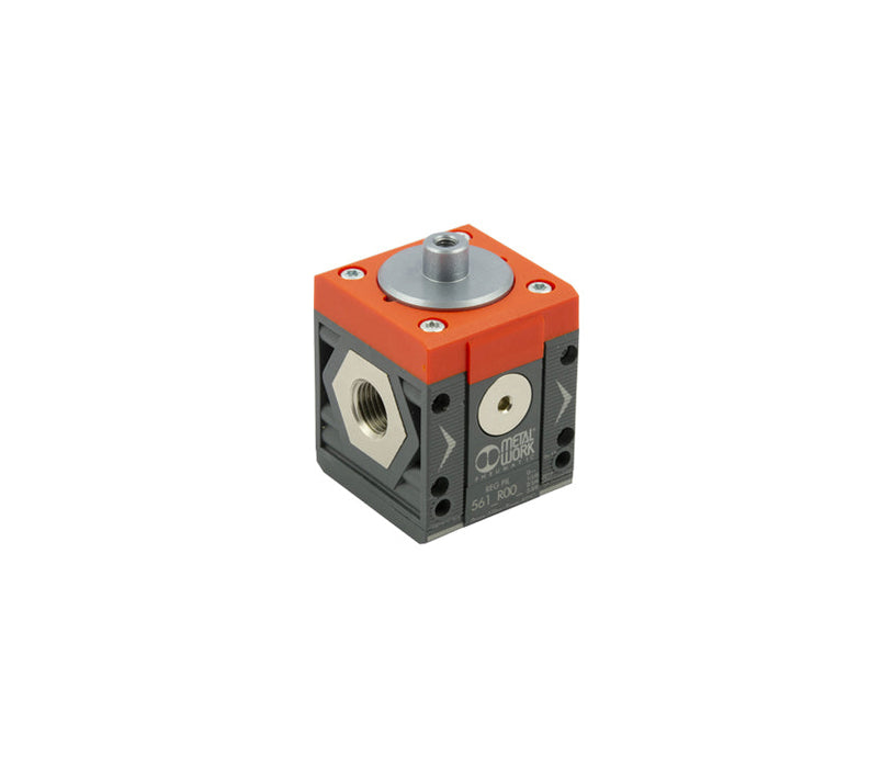 Metalwork - 9250822 One Pilot Regulator 0.5 - 8 Bar - pneumaticsystems