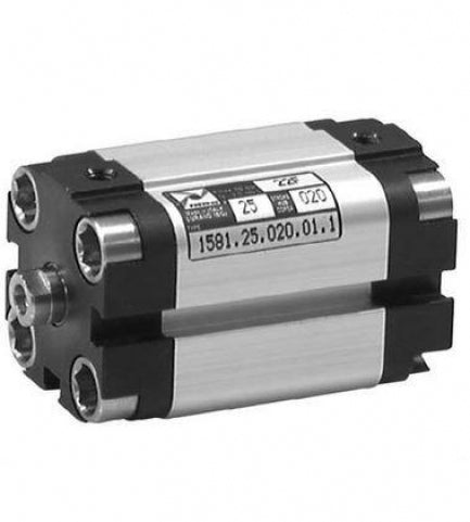 Pneumax 1581.63.15.01.2 63x15mm S/A EUROPE Compact UNITOP Cylinder Front Spring - pneumaticsystems