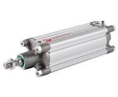 PSA/802125/F1/200, ISOLine profile double acting cylinder with position sensor, 125mm diameter, 200mm stroke