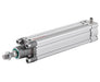 PSA/802040/F1/100, ISOLine profile double acting cylinder with position sensor, 40mm diameter, 100mm stroke