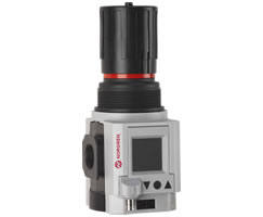 R84G-3GT-RME, Excelon Plus general purpose pressure regulator, G3/8, 0.3-10 bar, integrated electronic pressure sensor