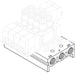 SS5Y5-20-13-00F-Q, SY, SS5Y5, 5000 Series, Bar Stock Manifold, Individual Wiring