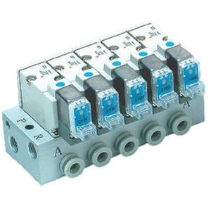 SS3YJ5-41-04-C6F-Q, SYJ300/500/700, SS3YJ5, 500 Series,  Internal Pilot Manifold