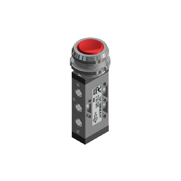 Pneumax T228.52.6.1/3 5/2 Pushbutton Valve