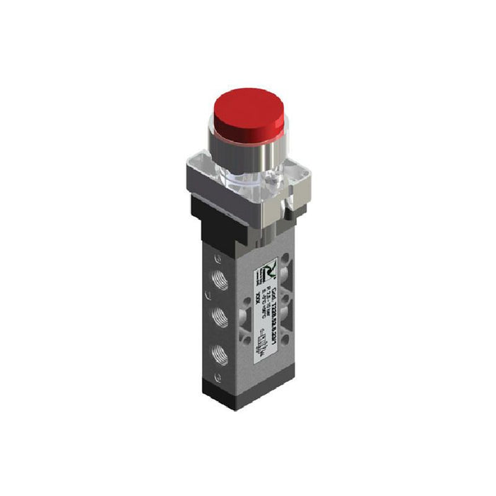 Pneumax T228.52.6.23/2 5/2 Pushbutton Valve