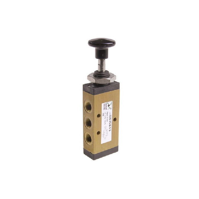 Pneumax 228.52.8/3 5/2 Pushbutton Valve - pneumaticsystems
