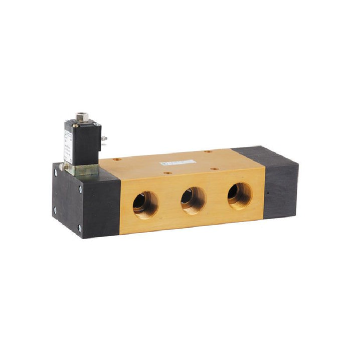 Pneumax 411.52.0.12.S5 G1 5/2 Solenoid Differential Return Valve 24Vdc - pneumaticsystems