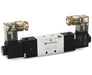 VCB22D611A-AD213J, VCB22 5/3 APB Inline Solenoid Valve, G1/2, 2400 l/min